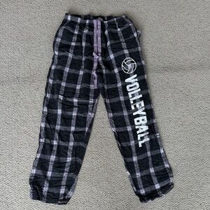 Plaid Volleyball Flannel Pajama Pants